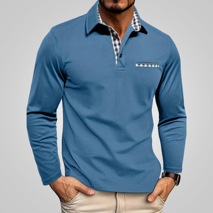 Nicola™ | Bequemes Langarm-Poloshirt (1+1 Gratis)