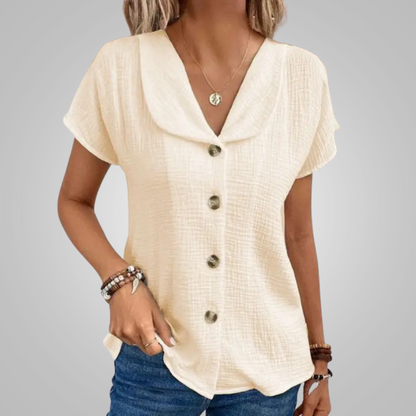 Leyna™ | Einzigartige Bluse mit Knöpfen