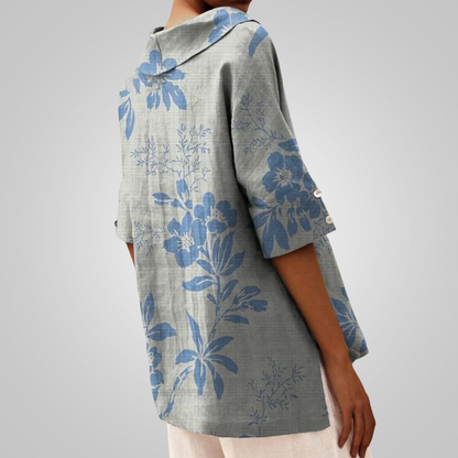 Henny™ | Elegante Bluse mit V-Ausschnitt