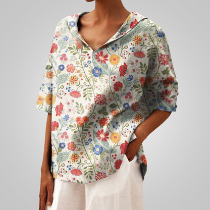 Henny™ | Elegante Bluse mit V-Ausschnitt