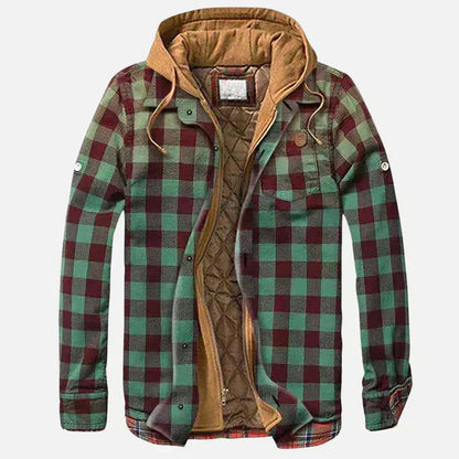 Patrick™ – Karierte Patchworkjacke (50% Rabatt)
