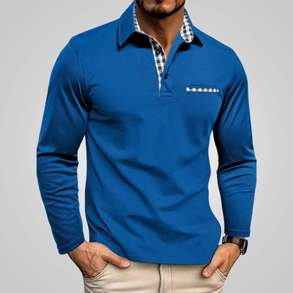 Nicola™ | Bequemes Langarm-Poloshirt (1+1 Gratis)