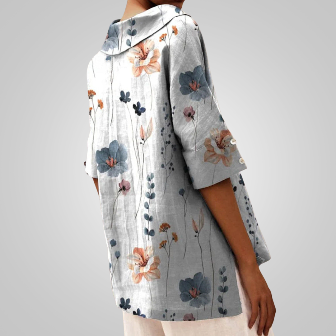 Henny™ | Elegante Bluse mit V-Ausschnitt