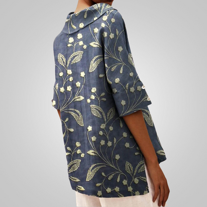 Henny™ | Elegante Bluse mit V-Ausschnitt