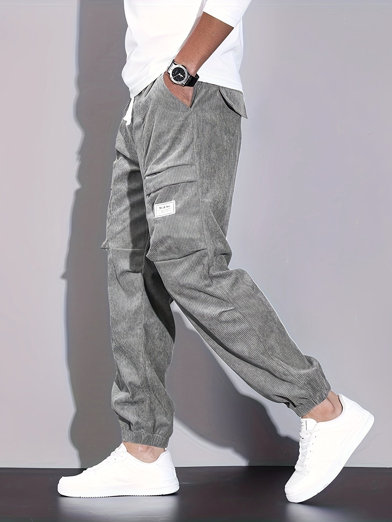 Walter™ | Hochwertige Cord-Cargohose (1+1 Gratis)